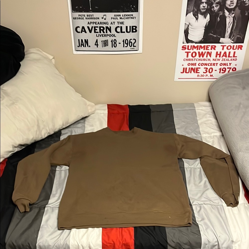Brown Crewneck Sweatshirt